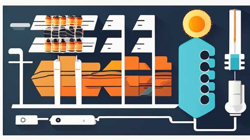 How to burn natural gas with solar energy