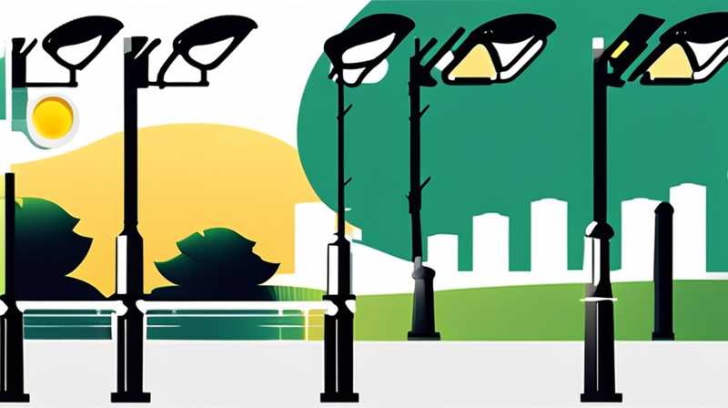 How much does a garden solar street light cost?