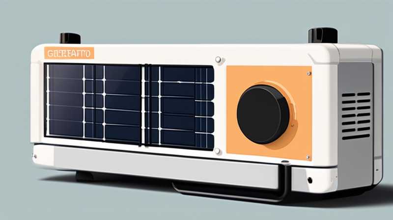 How much does a solar automatic generator cost?