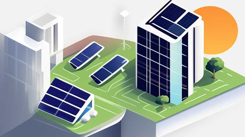 How to clean solar panels on high-rise buildings