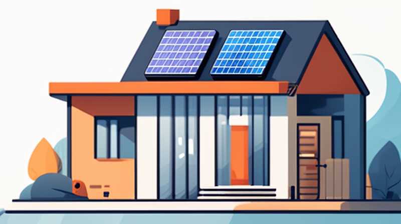 How to install solar cells in a tile house