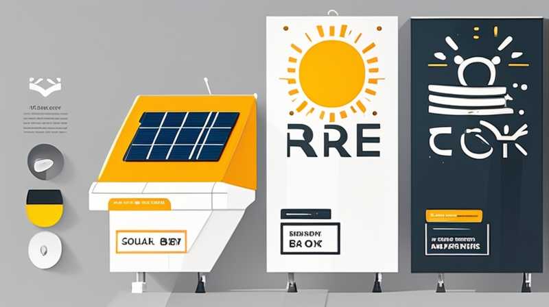 Which solar advertising light box is better?