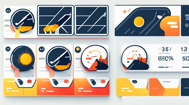 How to set up solar energy measurement and control