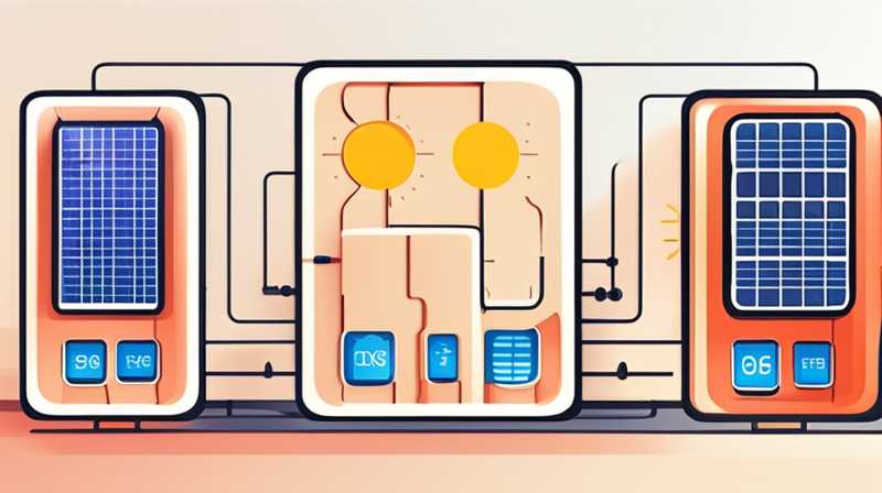 How to connect solar panels to receivers