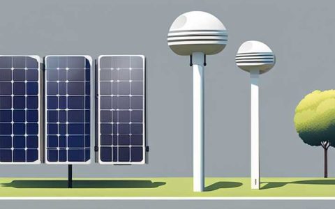How much does a 6-meter high solar pole cost?