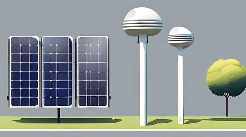 How much does a 6-meter high solar pole cost?