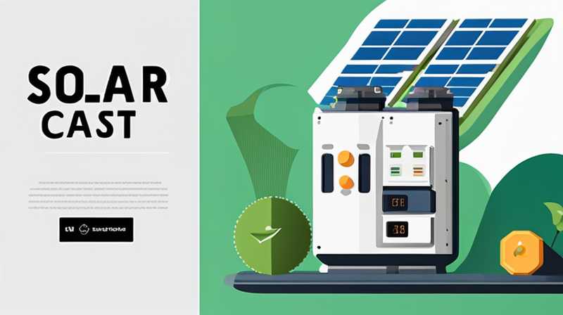 How much does a solar power distribution station cost per watt?