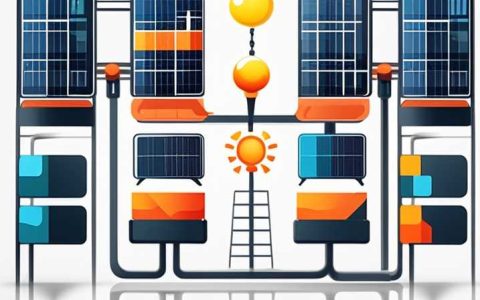 How does solar energy grid connection work?