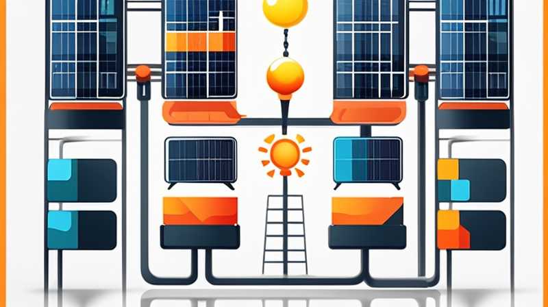 How does solar energy grid connection work?