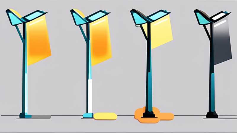 How much does a mobile solar street light cost?