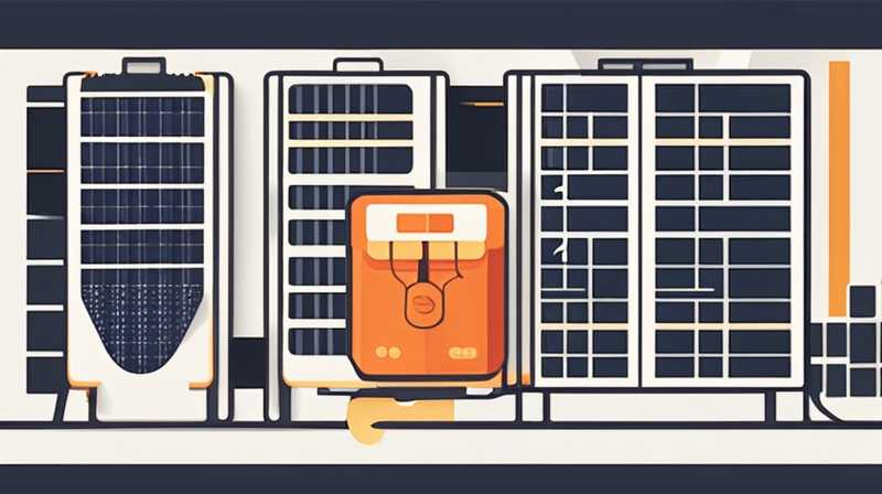 How to charge solar energy storage power supply