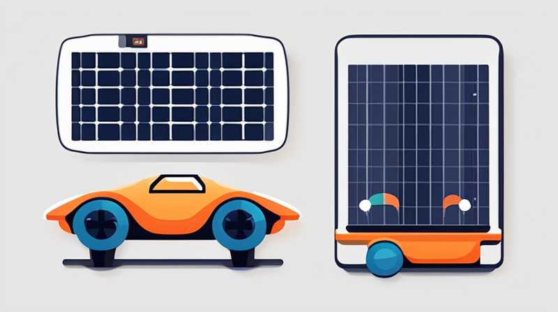 How long does it take for the solar car to move?