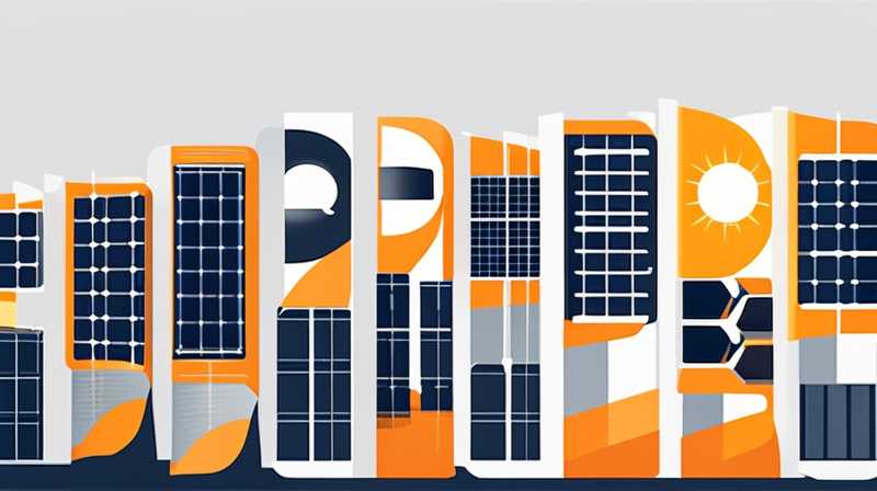 What is the power of commonly used solar panels?