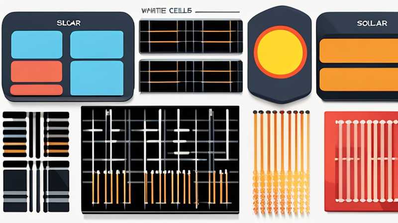 What are the components of solar cells?