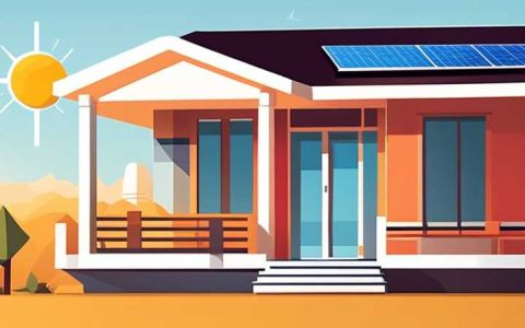 What is the voltage of solar panels on a bungalow?