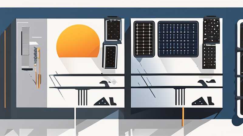 Which absorbs solar energy better, iron or aluminum?