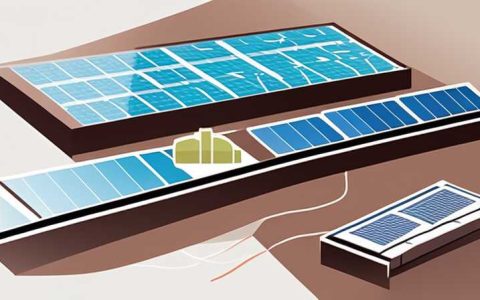 How to connect solar panels to small batteries