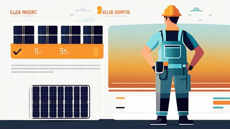 What does a solar general worker do?