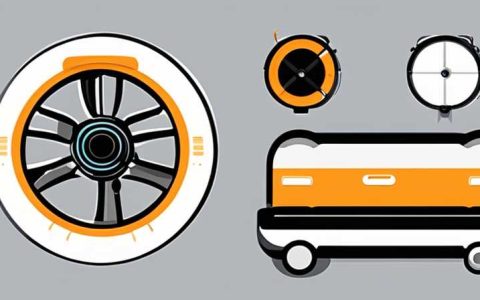 How to disassemble the solar light on the wheel hub of a trolley