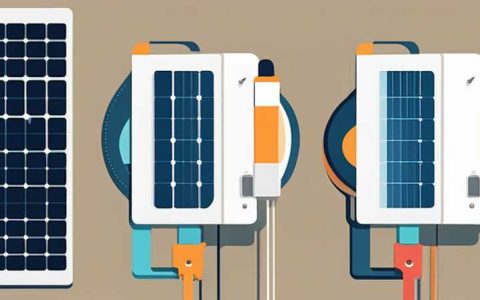 How to generate electricity with two solar panels