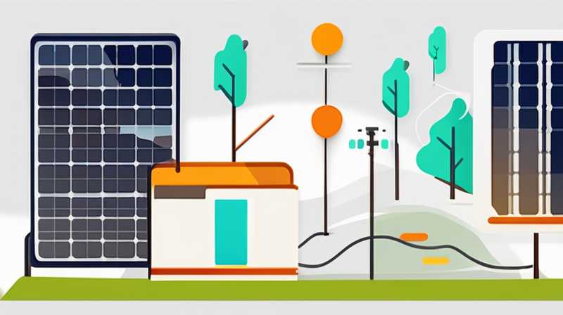 How many watts does a solar panel with a 7V output have?