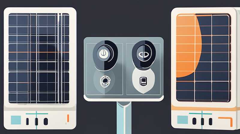 How to connect the wires inside the solar panel