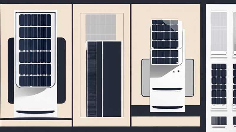 What liquid should be added to the wall mounted solar panel