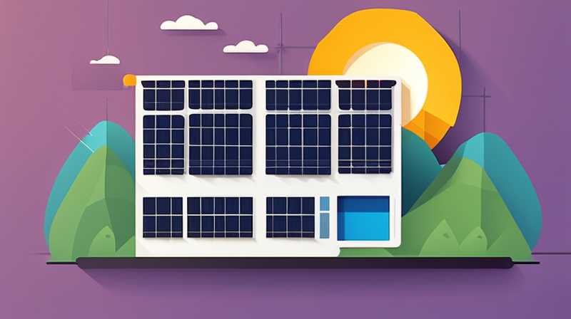 How to disassemble integrated solar panels