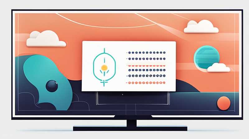 How to connect solar monitor to TV