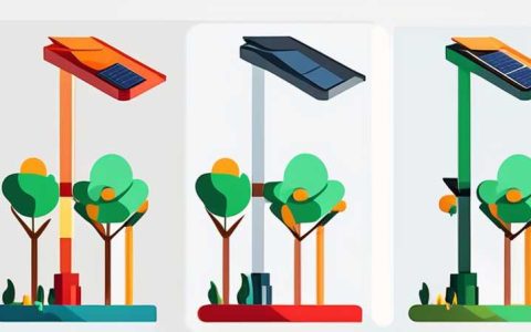 What is the minimum wattage of a solar street light?