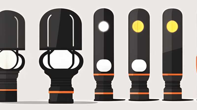 What are split solar lamps?