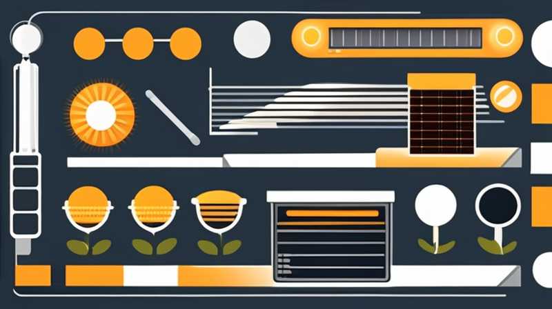 What is the device that stores solar energy?