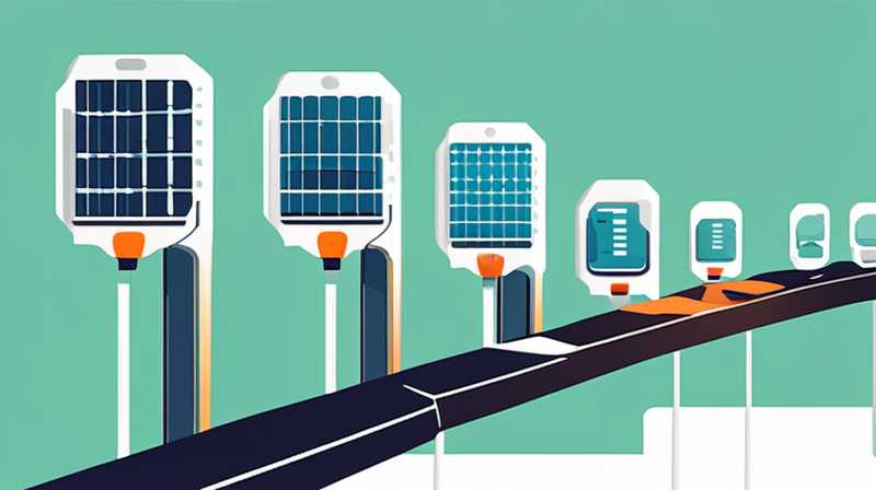 How to set the route of solar street lights