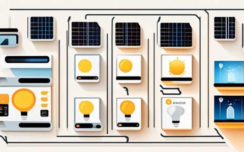 How to connect the power panel of solar lights