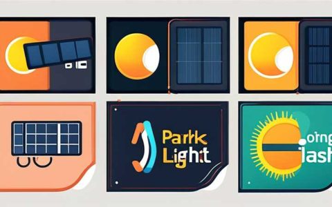 How to use the solar parking flash light