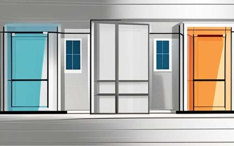 How to install solar panel doors in buildings
