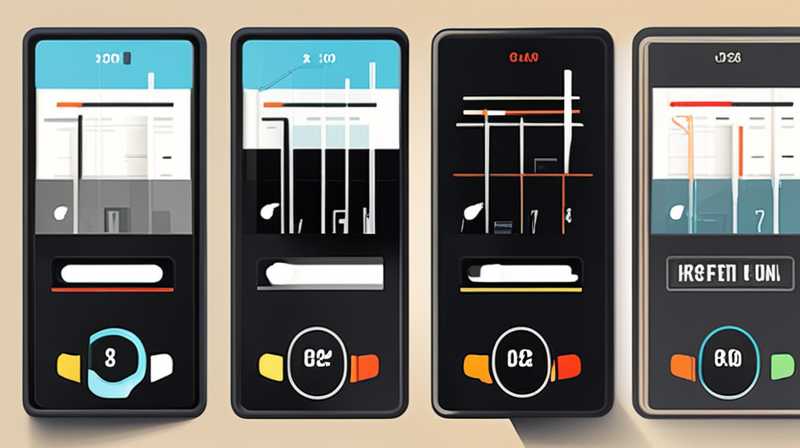 Why is the screen of solar meter black?