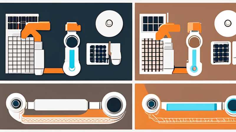 How to repair solar special valve