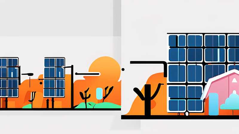 How to distinguish which solar panel is on the roof