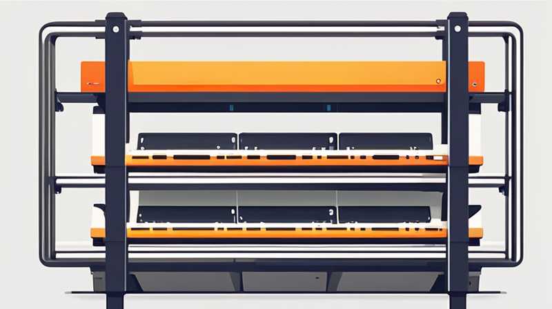 How to dismantle the piers of a solar rack