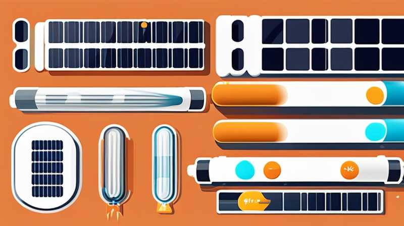 How much does a solar external tube cost?