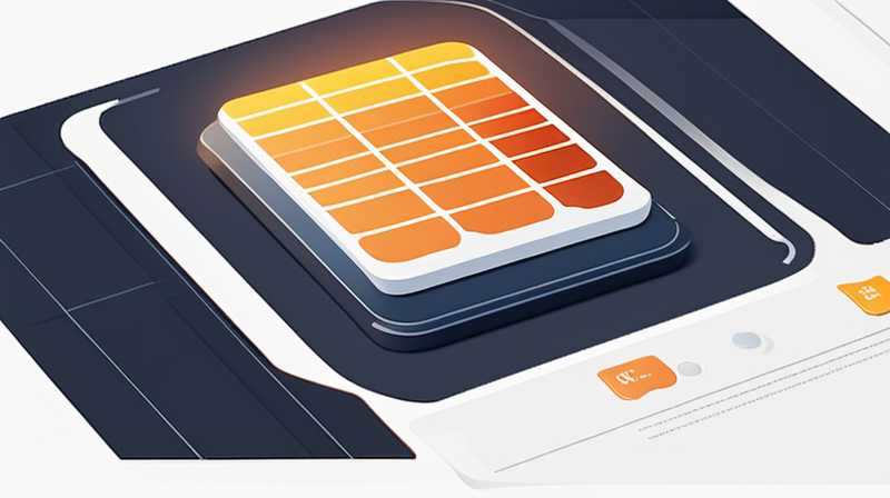 How to write the solar panel model