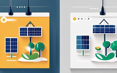 How to install lights with solar panels