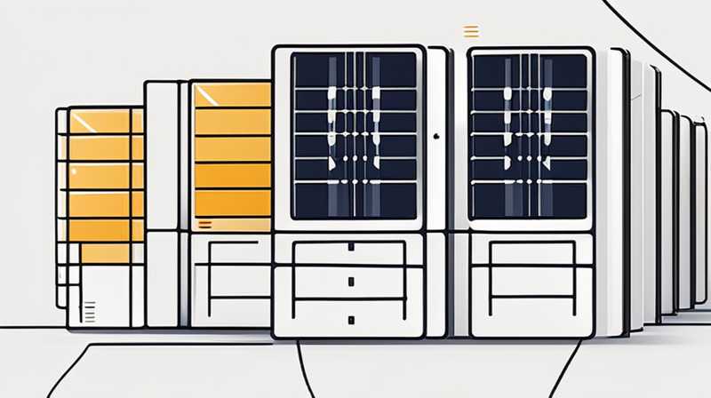 How to connect solar photovoltaic panel lines