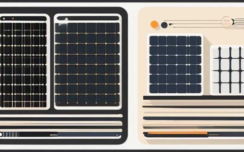 How many volts is a row of solar panels?