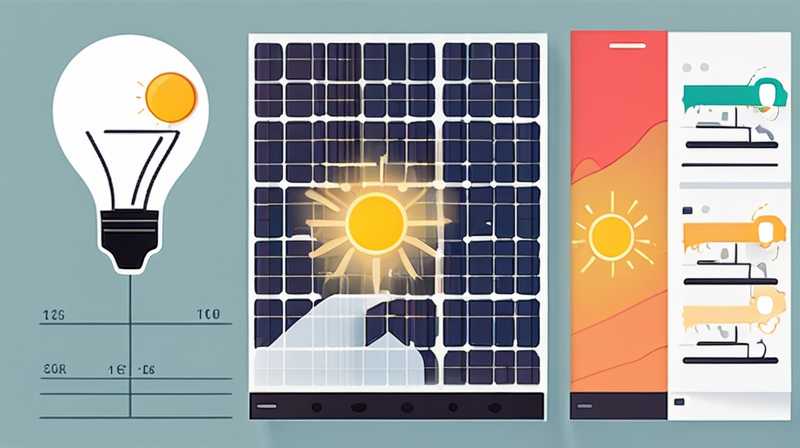 How to connect the solar crack light line