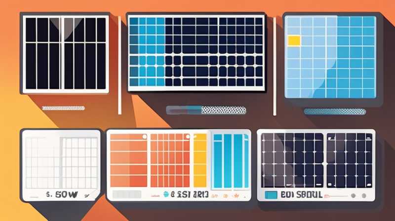 How much does a 12v5ow solar panel cost