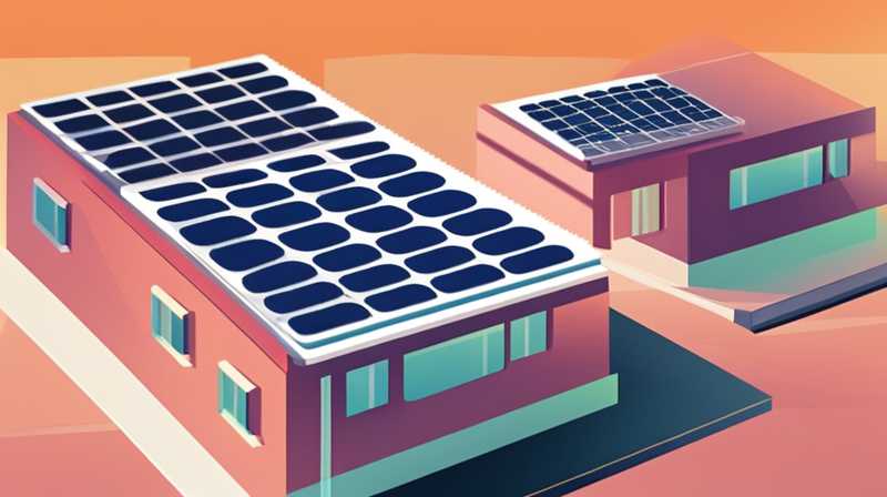 How to shade the rooftop solar panels