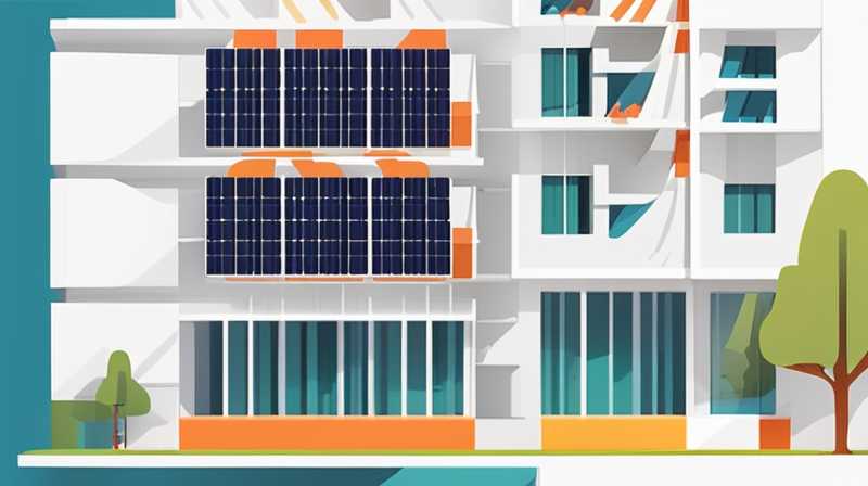 How much solar energy does the building have?