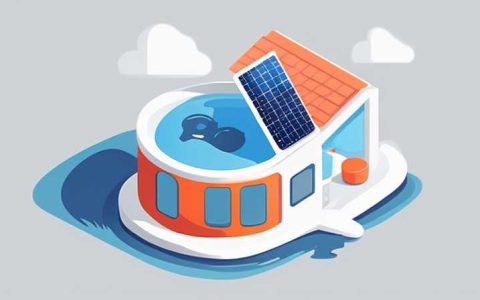 How to clean the solar powered blue barrel